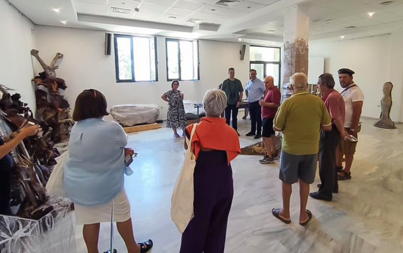 Ολοκλήρωση Ομαδικής Έκθεσης φοιτητών της Ανώτατης Σχολής Καλών Τεχνών “Ανασκαφές”