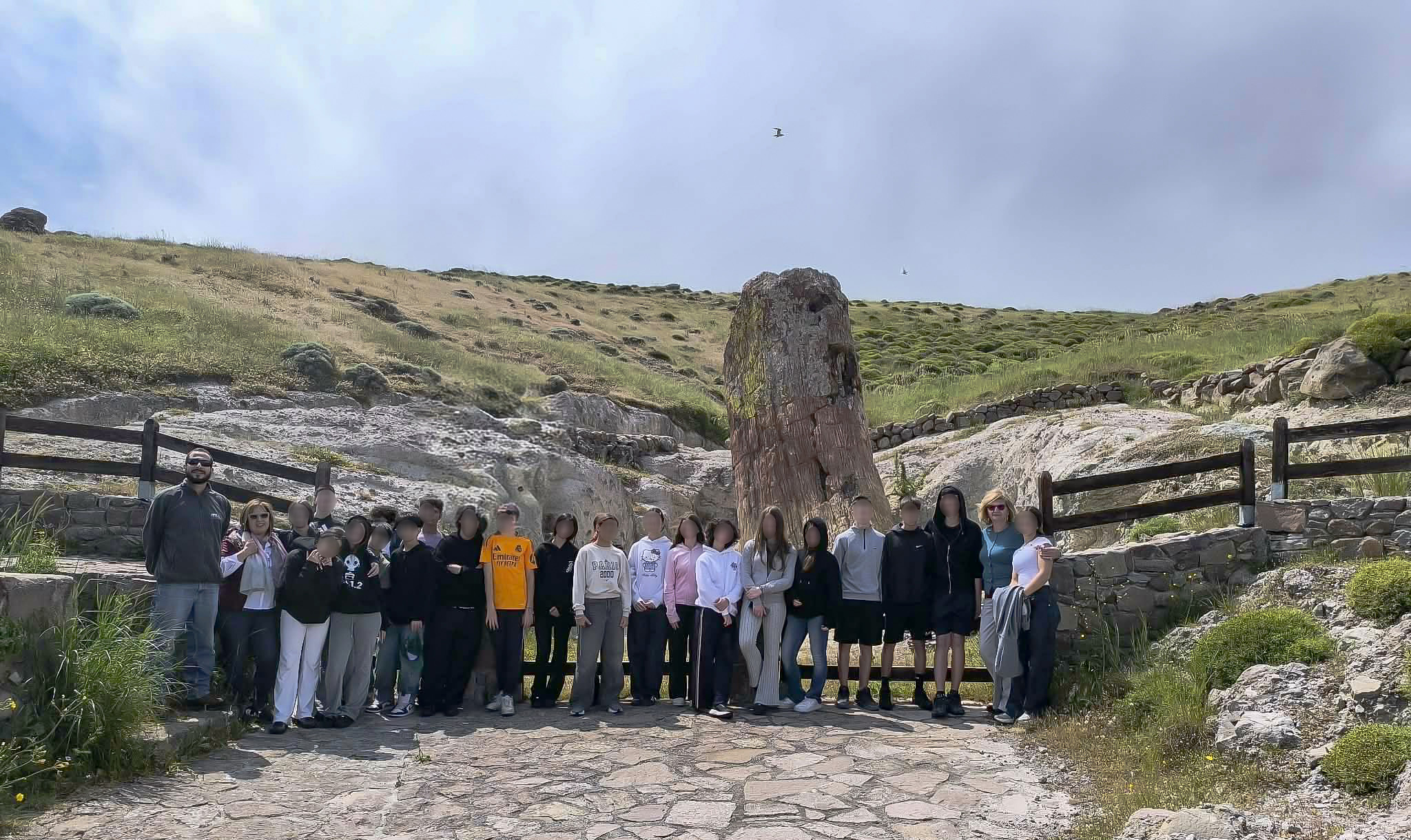 Εκπαιδευτικές δράσεις στο Μουσείο Φυσικής Ιστορίας και το Γεωπάρκο Λέσβου από το  1ο Γυμνάσιο Χολαργού