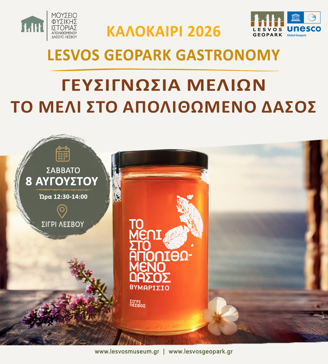 Γευσιγνωσία του Μελιού από το Σίγρι «Το Μέλι στο Απολιθωμένο Δάσος» 